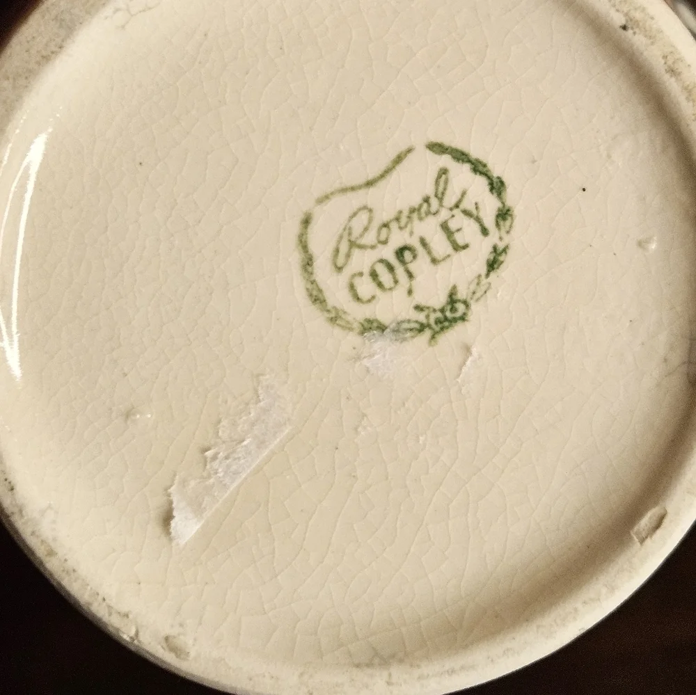 Vintage Royal Copley pitcher.